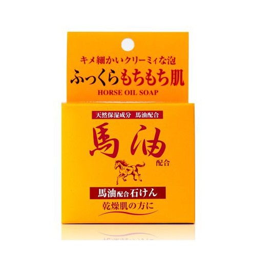 日本製Jun純藥 馬油滋潤保濕無添加潔膚皂100g